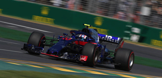 La Honda ha portato nuove<br />componenti per la Toro Rosso