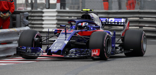 Gasly e l'orgoglio Toro Rosso<br />Un settimo posto che vale oro