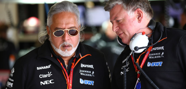 Mallya non &egrave; pi&ugrave; direttore,<br />ma rimane team principal Force India 