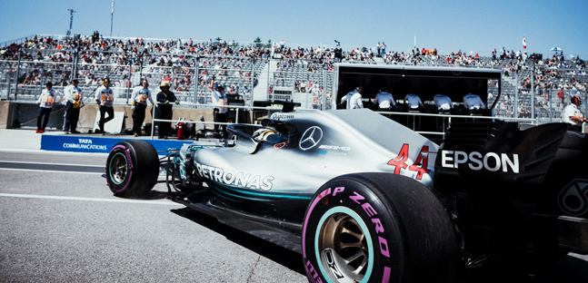 Mercedes, ottimo bilanciamento <br />Hamilton: "Curioso di provare le hypersoft"