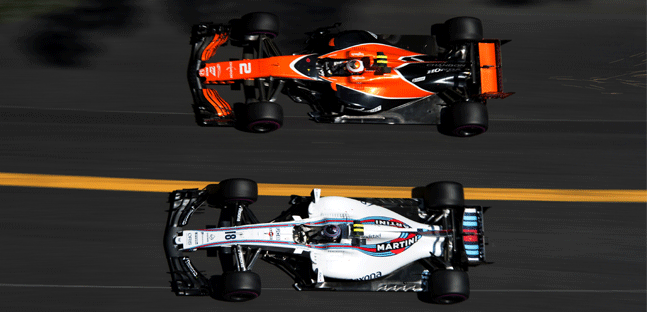 Williams e McLaren con<br />Stroll e Vandoorne a Monza