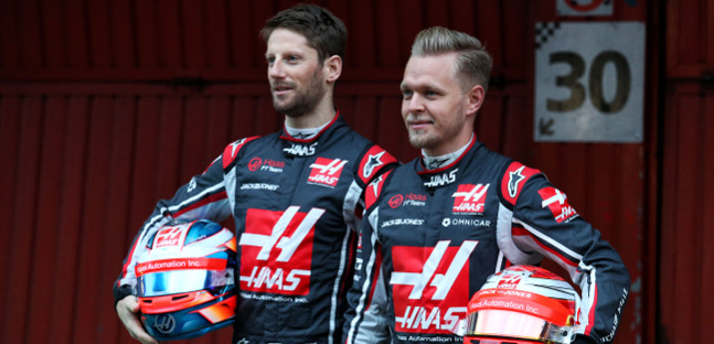 Haas conferma i suoi piloti,<br />Grosjean e Magnussen anche nel 2019