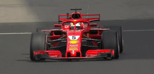 Sochi - Libere 1<br />Vettel e la Ferrari ci provano<br />