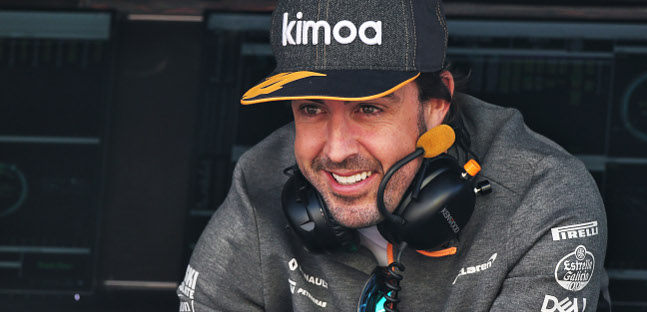 Alonso ambasciatore McLaren,<br />previste anche sessioni di test