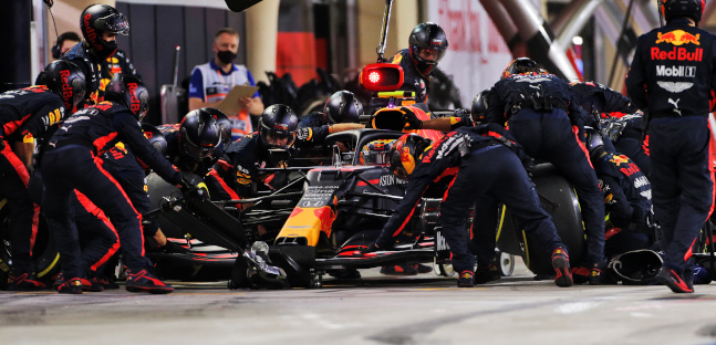Red Bull imbattibile nei pit-stop:<br />sue le 9 soste pi&ugrave; rapide del 2020