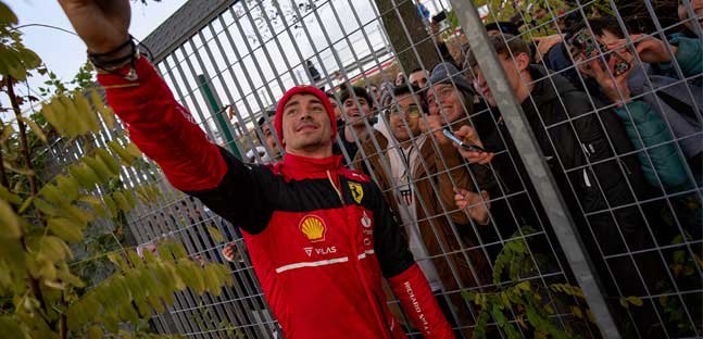 Leclerc: "Il prossimo anno alla <br />festa FIA da campione del mondo"