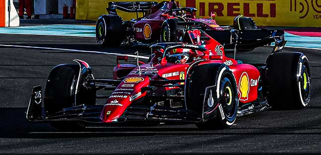 Jeddah - Libere 1<br />Leclerc-Verstappen, duello continuo