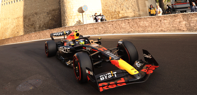 Baku - Gara Sprint<br />Vince Perez, Leclerc secondo