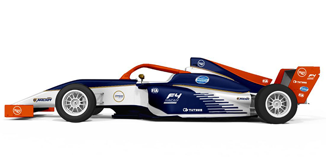 La FIA Formula 4 Nacam presenta <br />la Tatuus Gen 2 per la stagione 2024