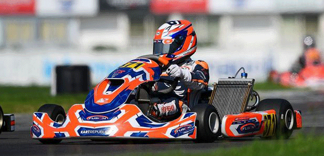 WSK Euro Series a Sarno<br />Bobreshow, questione di millesimi<br />