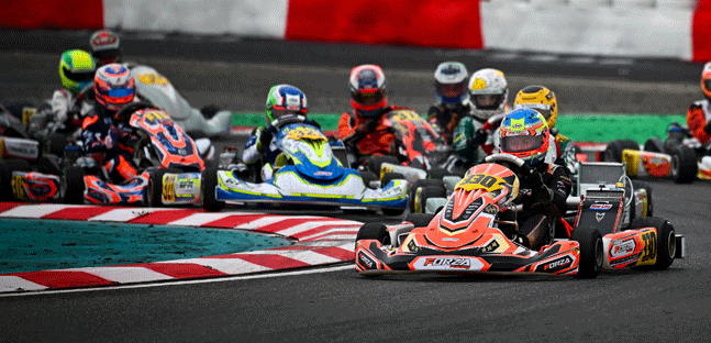 WSK Super Master Series a Viterbo<br />Domain primo attore nella Junior