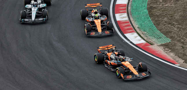 Shanghai - La cronaca<br />Dominio McLaren con Piastri e Norris