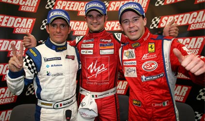 Speedcar - Losail, gara 2: vittoria di Liuzzi, sfortuna Melandri