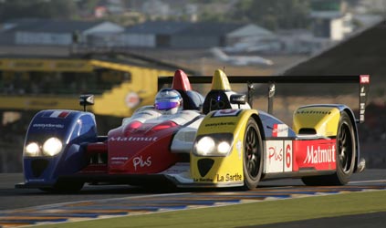 Bruno Senna a Le Castellet<br>prova la Courage Oreca