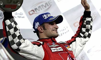 Vitantonio Liuzzi  in A1GP<br>Con il Team Italy da Portimao