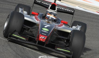 Al Sakhir, qualifica: Jerome D'Ambrosio in pole,  ma parte 11°