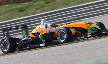 Hockenheim - Libere 2<br>Bene Bird con pista umida