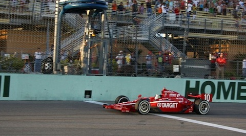 Miami - Gara<br>Dario Franchitti &egrave; campione