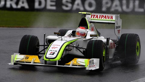 San Paolo - Qualifica<br>Barrichello in pole in casa