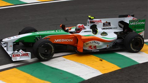 Force India accusa Lotus<br>di avere copiato la VJM02