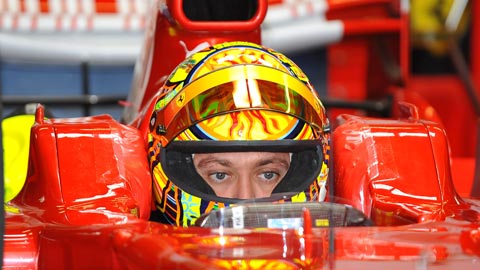 Rossi sulla Ferrari il prossimo gennaio<br>Ad Abu Dhabi le finali Challenge 2010