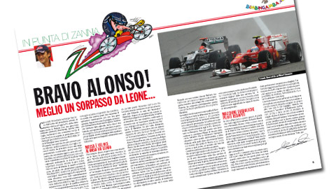 Il Magazine 82 &egrave; online<br>Zanardi scrive per Italiaracing 