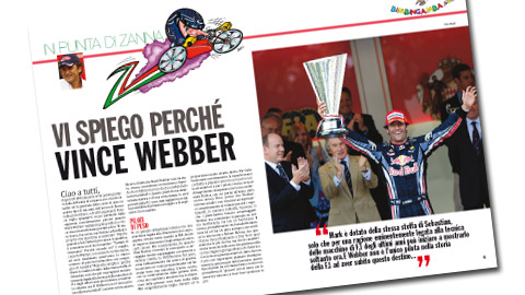 Il Magazine 86 &egrave; online<br>Zanardi spiega il fenomeno Webber