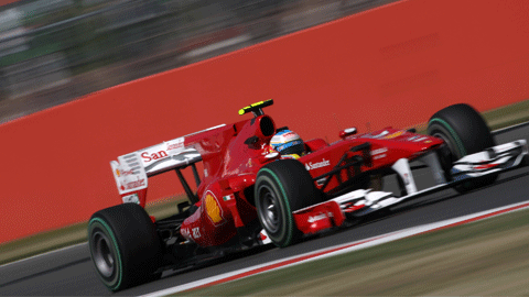 Tutte le news da Silverstone<br>Ferrari promettente, troppi bump ad Abbey