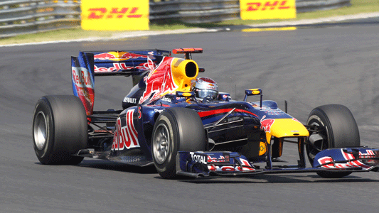 Budapest - Libere 1<br>Vettel e Webber impressionano<br>Massa alza la voce: mai pi&ugrave; come a Hockenheim