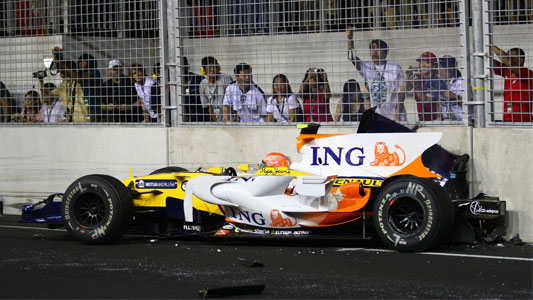 Caso Piquet-Renault-Singapore 2008<br>L'Alta Corte dà ragione al pilota brasiliano