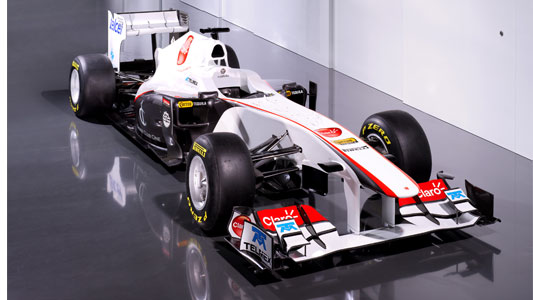 Presentata la nuova Sauber C30-Ferrari