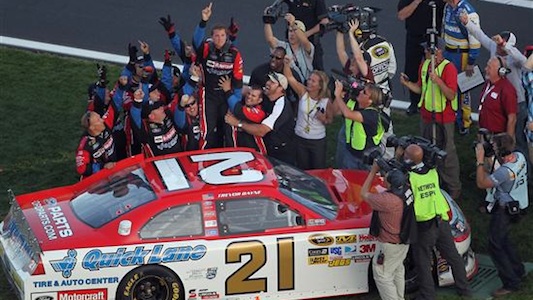 Daytona 500<br>Incredibile vittoria di Trevor Bayne