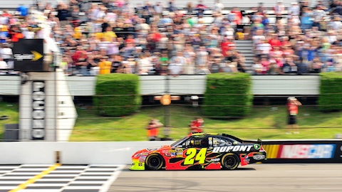 Pocono, gara: Jeff Gordon in gran forma