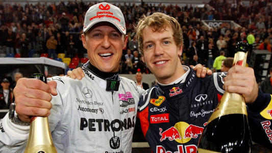 Race of Champions Nation Cup<br>Germania imbattibile con Schumacher e Vettel