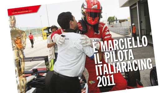 &Egrave; online il Magazine n. 160<br>&Egrave; Marciello il Pilota Italiaracing 2011