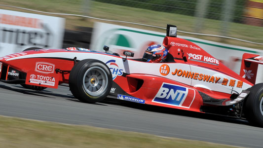 F.Toyota a Timaru - Gara 1 e qualifica<br>Vittoria a Cassidy, male gli italiani