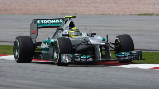 Sepang - Libere 3<br>Rosberg traccia un nuovo limite