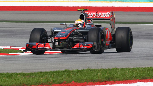 Sepang - Qualifica<br>Hamilton in pole, Button secondo