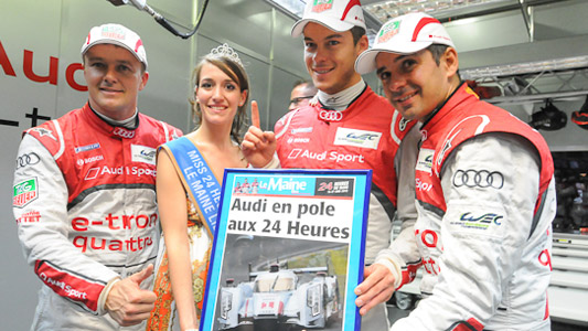 Le Mans - Qualifica 3<br>Lotterer in pole, ma la Toyota...