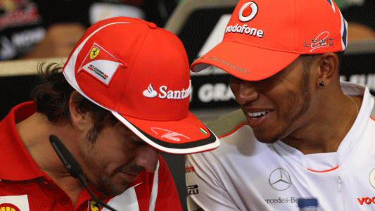 Alonso sponsorizza Massa<br>Hamilton e Vettel tergiversano