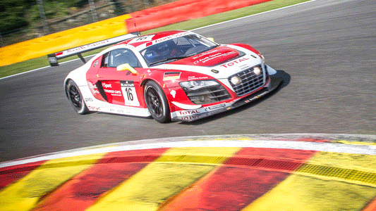 24 Ore di Spa - Finale<br>Vittoria di Piccini con l'Audi R8 LMS