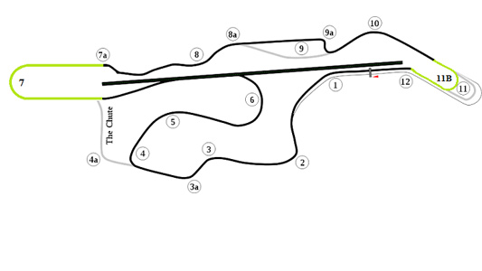 A Sonoma si correrà sul tracciato più lungo 