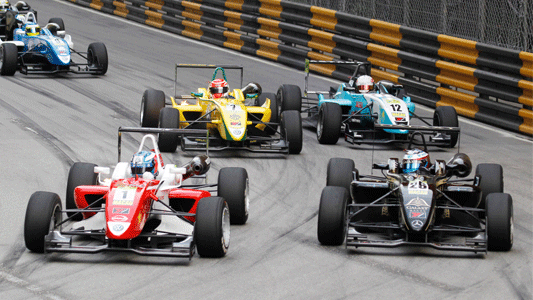 Grande qualità al GP Macao di F.3<br>Marciello per l'Italia, la sorpresa è Korjus