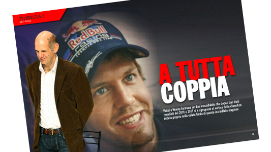 È online il Magazine 201 di Italiaracing<br>La strana coppia dei miracoli Red Bull 