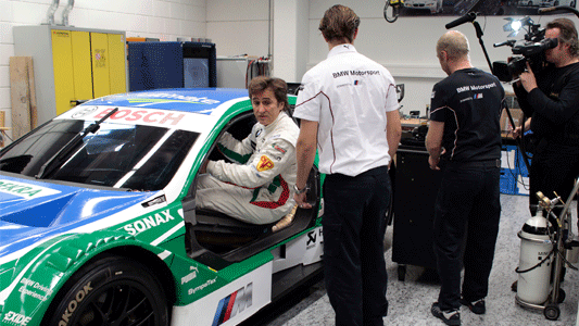 Zanardi con BMW al Nurburgring 