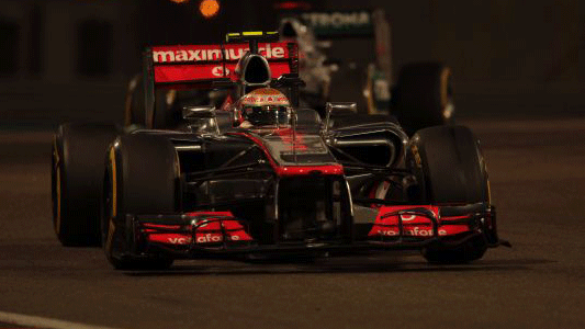 Abu Dhabi - Libere 3<br>Hamilton e Button davanti a tutti