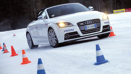 Gi&agrave; assegnati i due corsi guida<br>Audi Quattro Experience a Misurina