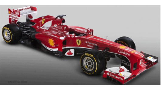 Bella e filante la nuova Ferrari F138