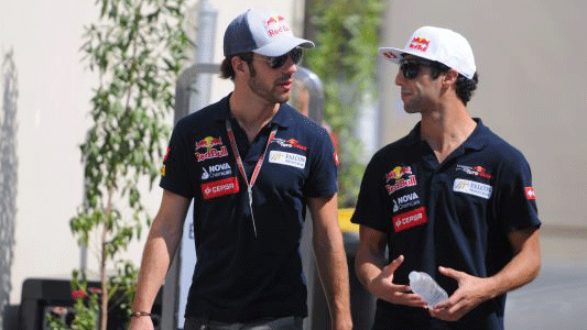 Ricciardo e Vergne in corsa per la Red Bull