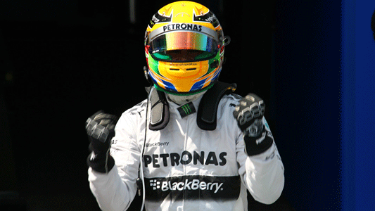 Nurburgring - Qualifica<br>Scontro tra titani, Hamilton pole
